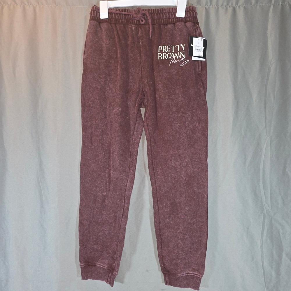 Legendary Rootz Pretty Brown Tings Acid Wash Joggers Brown LER0030J4082 Mens M